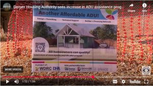 Still from the CBS coverage of ADU's Program